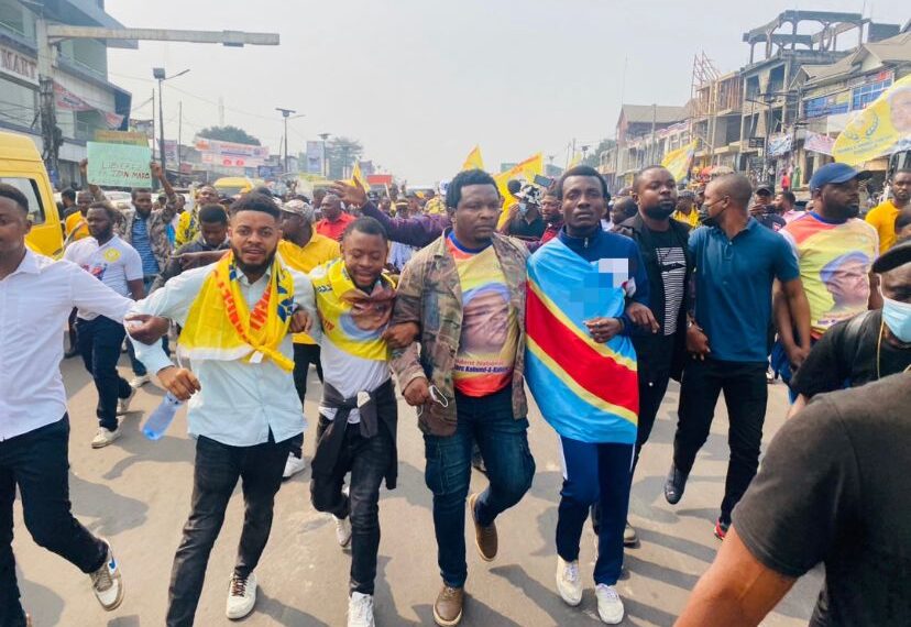 Kinshasa: La marche du parti de Jean Marc Kabund s&rsquo;est soldée par des arrestations.