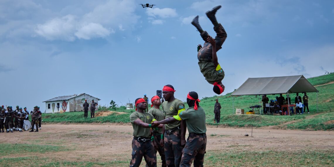 Ituri: 400 éléments des FARDC viennent d&rsquo;être formés pour combattre les groupes armés.