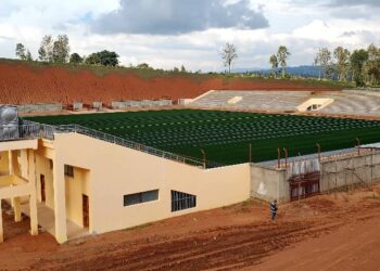 Stade Nyatende : Travaux de finition du stade ont démarré.